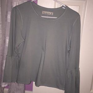 Abercrombie and Fitch Dressy green shirt